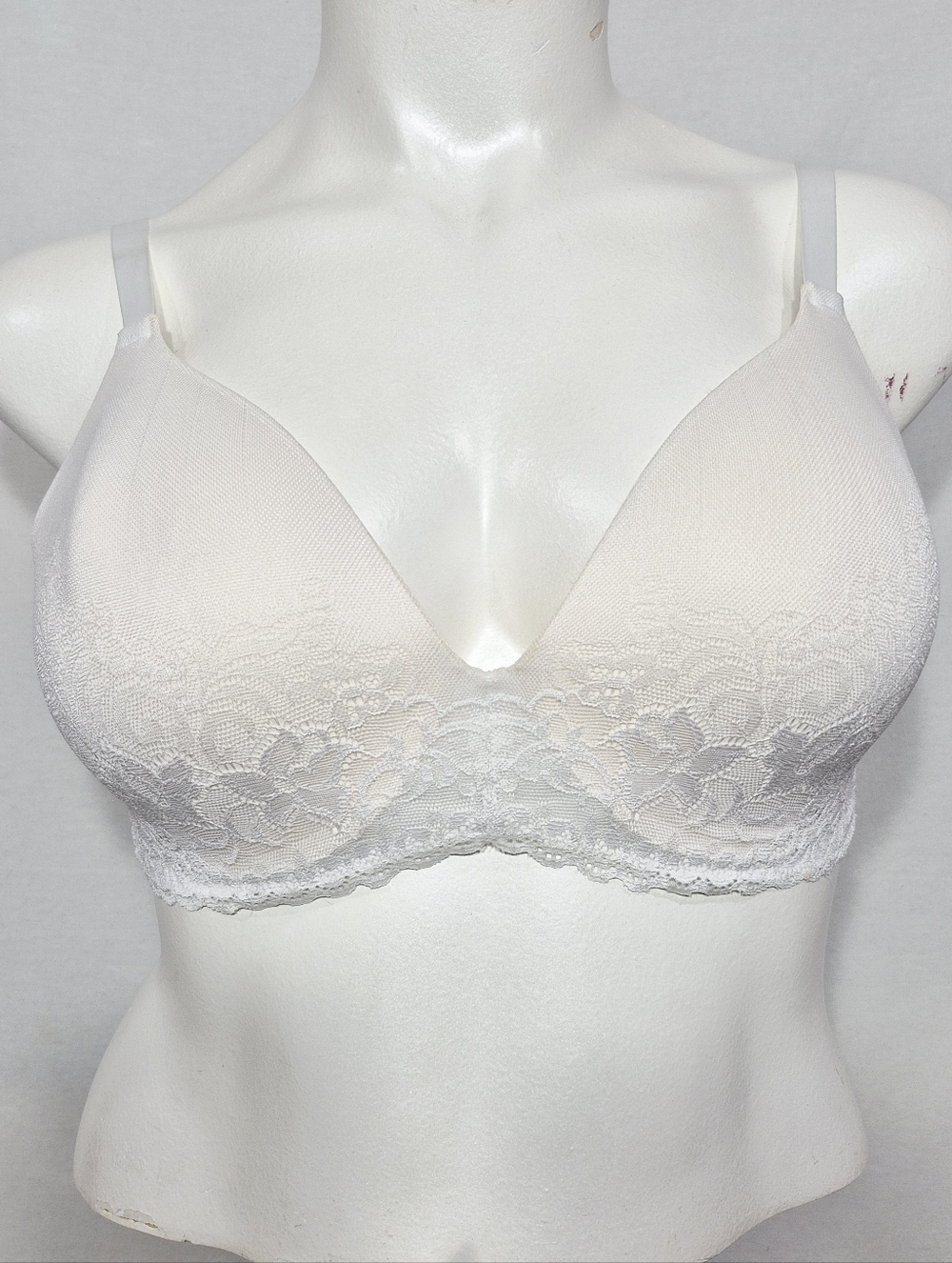 36DD Lilyette 872 Full Coverage Molded‎ Underwire Bra White